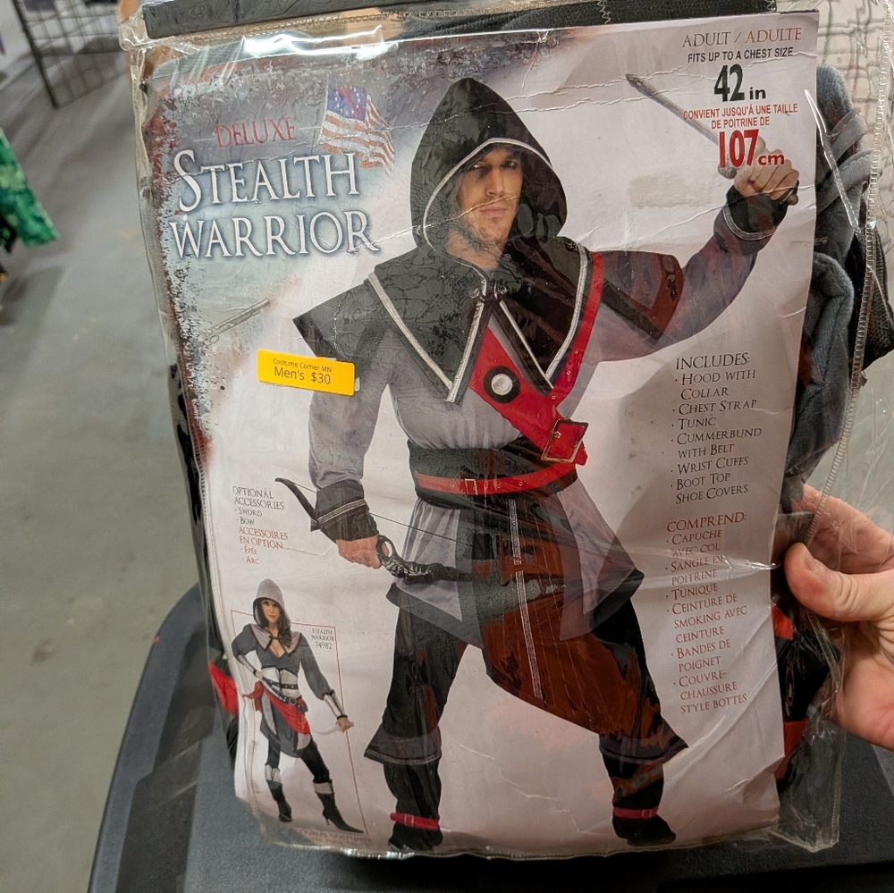 New Mens Assassin's Creed Costume